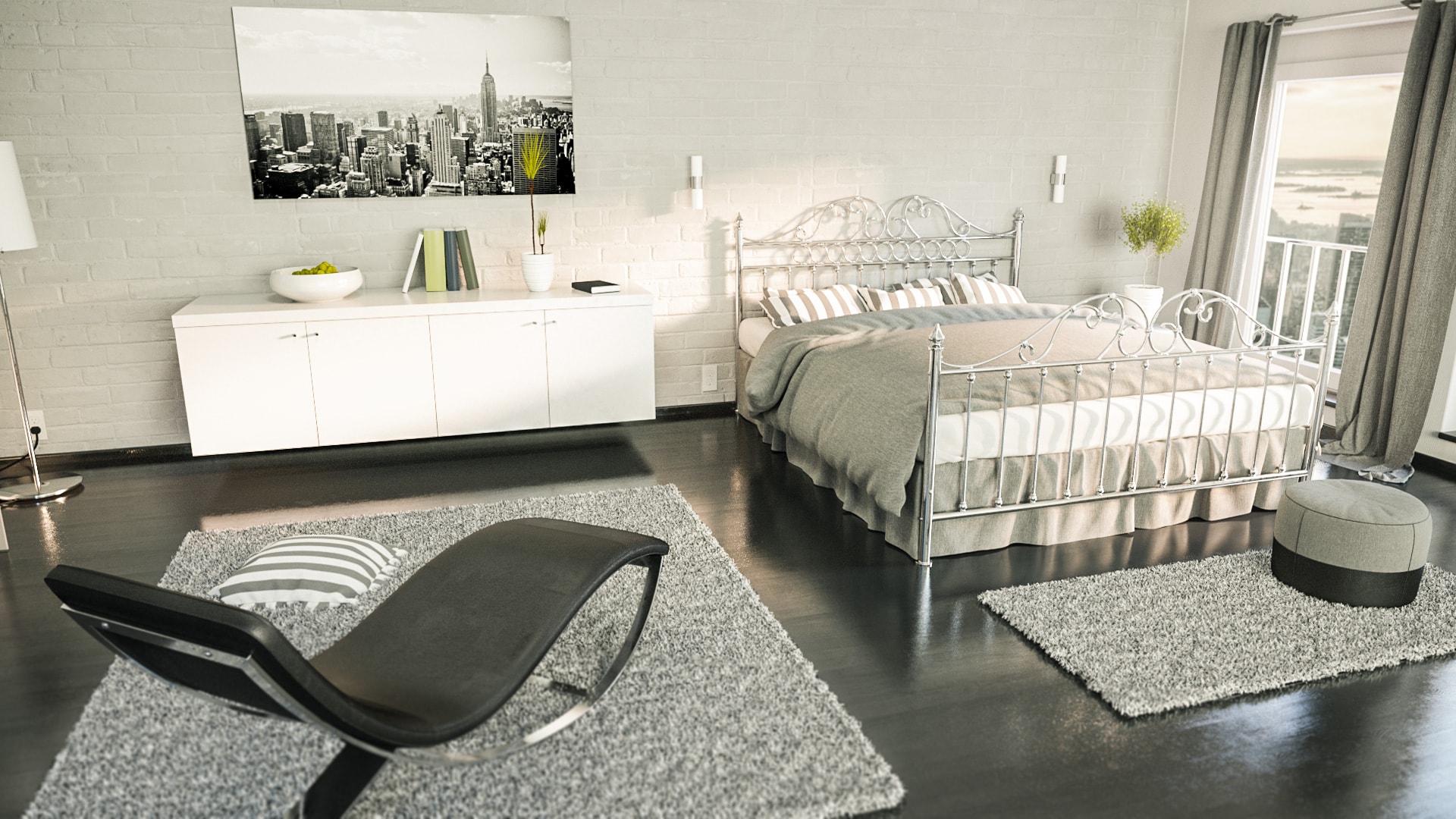 architectural design - Bedroom 1