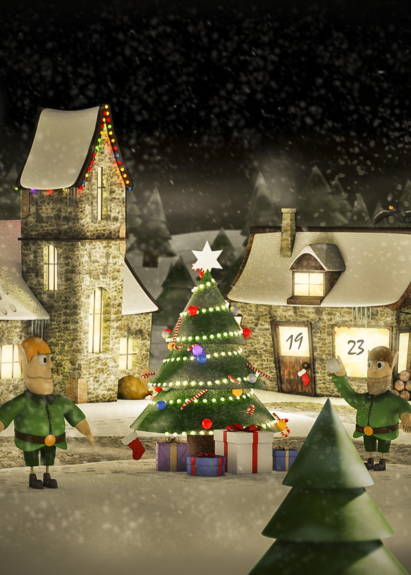 NY Christmas Village website and 3d-cgi 11