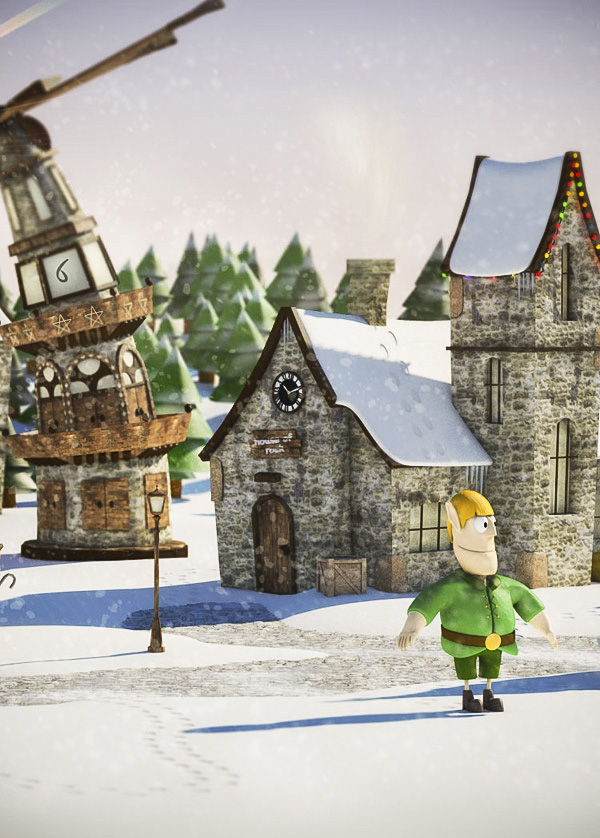 NY Christmas Village website and 3d-cgi 6