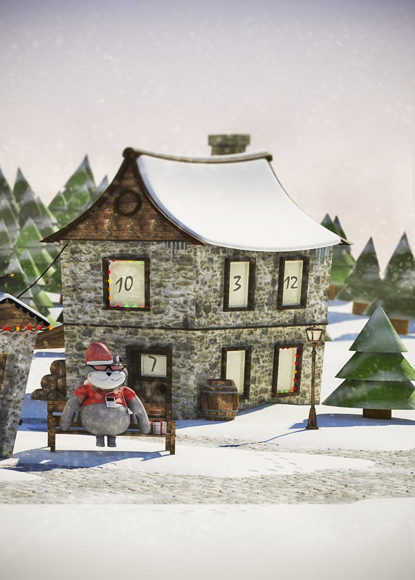 NY Christmas Village website and 3d-cgi 9