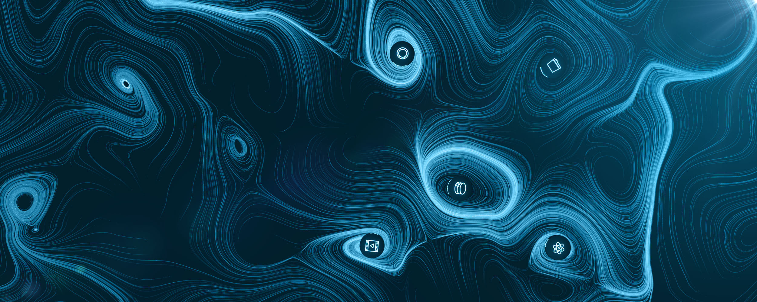 nachtblau website visuals